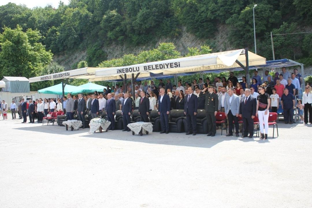 9 Haziran İnebolu Şeref ve Kahramanlık G&uuml;n&uuml; kutlandı