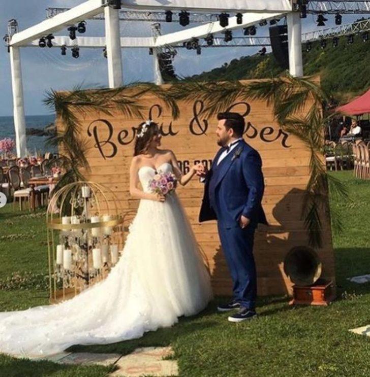 Eser Yenenler ve Berfu Yıldız'ın mutlu günü! Dünyaevine girdiler G2