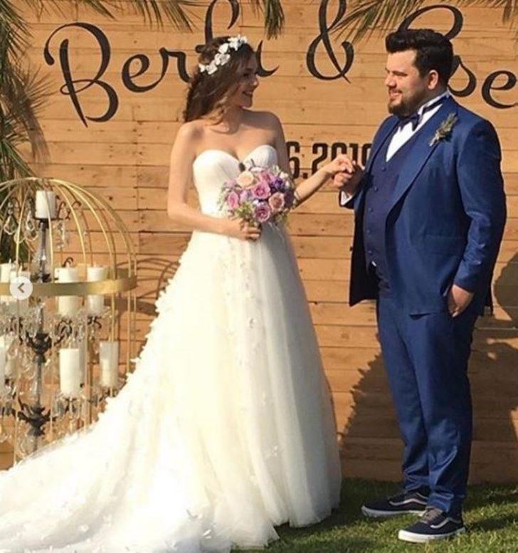 Eser Yenenler ve Berfu Yıldız'ın mutlu günü! Dünyaevine girdiler G4