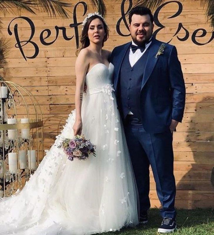 Eser Yenenler ve Berfu Yıldız'ın mutlu günü! Dünyaevine girdiler G5