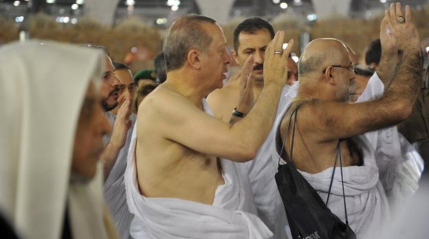 Cumhurbaşkanı Erdoğan Suudi Arabistan'da umre yaptı