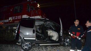 Manisa’da tren kazası: 1 ölü 4 yaralı