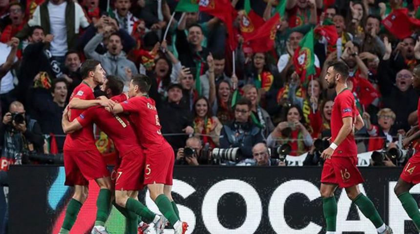 UEFA Uluslar Ligi'nde şampiyon Portekiz oldu