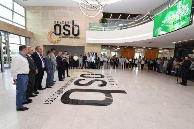 Kayseri OSB’de Bayramlaşma Töreni