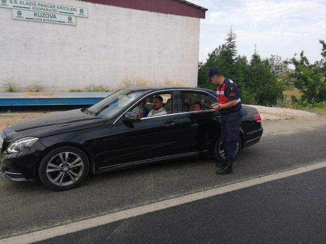 Elazığ’da trafik uygulaması, 19 araca ceza işlem uygulandı