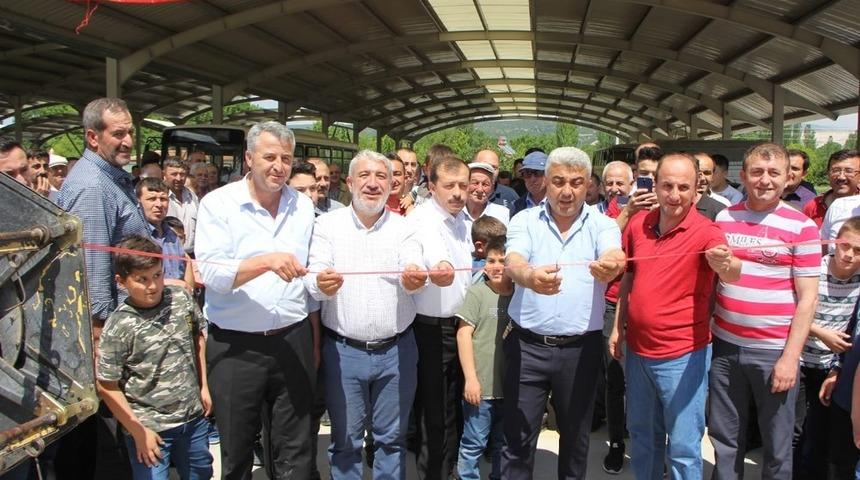 Hisarcık&rsquo;ta satın alınan bi&ccedil;erd&ouml;verler i&ccedil;in t&ouml;ren d&uuml;zenlendi