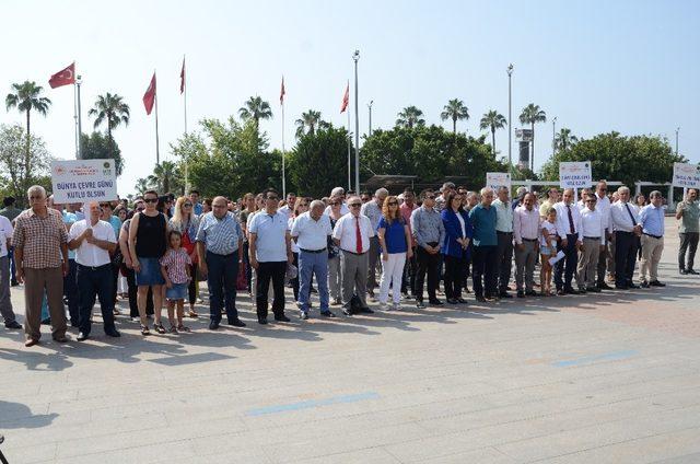 Mersin’de Çevre Haftası yürüyüşü