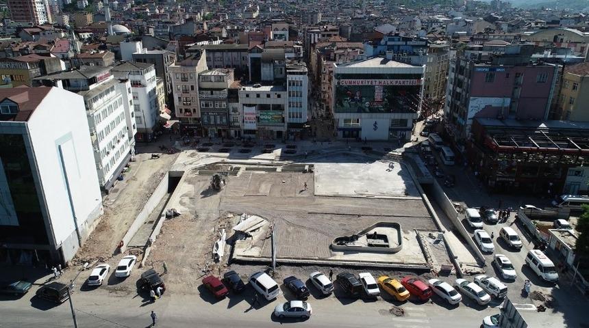 Fatsa meydanına kavuşuyor