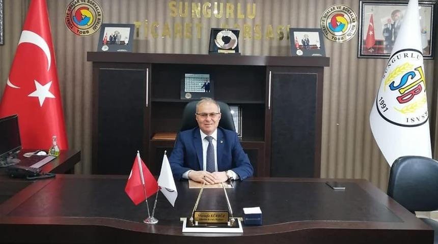 Sungurlu’da ilk arpa ürünü borsaya geldi