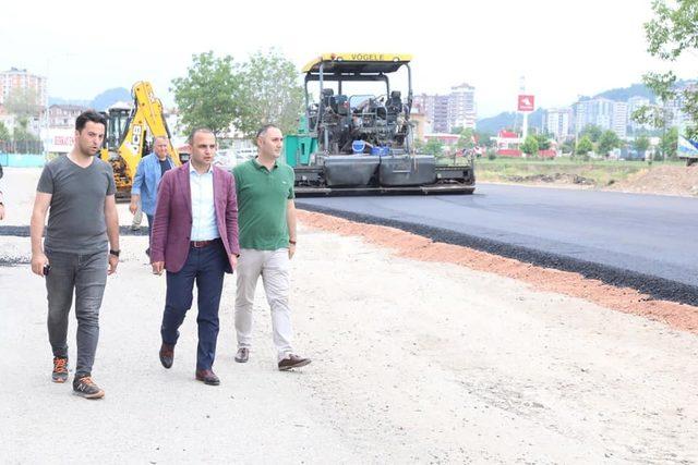 Sed Caddesi’ne sıcak asfalt