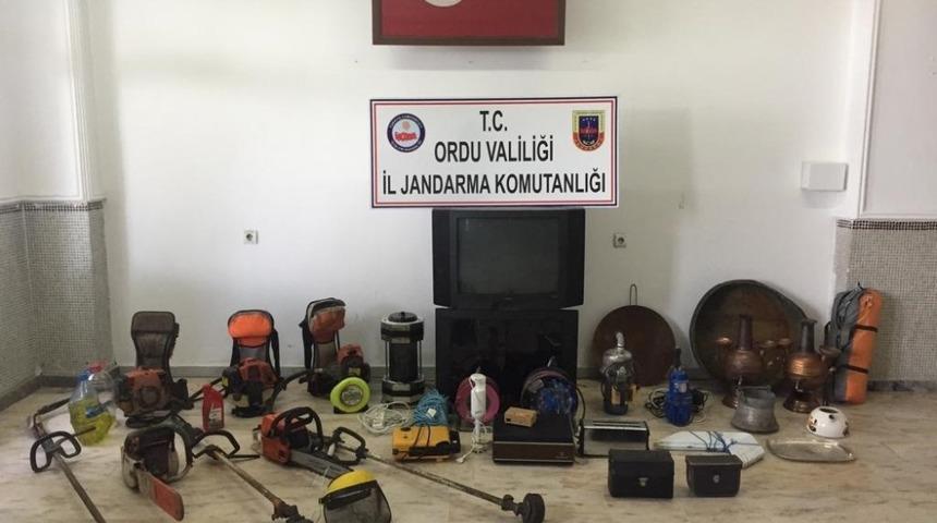 Ünye ve çevresindeki hırsızlık olayları aydınlatıldı