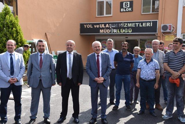 İl Özel İdaresinde bayramlaşma programı yapıldı