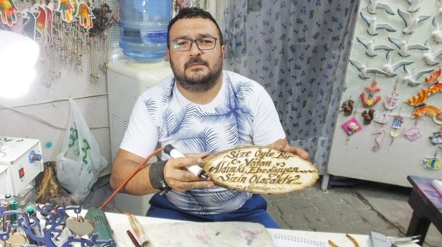 Alın yazısı dışında her türlü yazıyı yazıyor