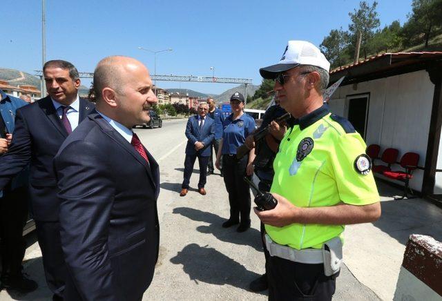 Amasya’da bayram trafiği bilançosu açıklandı