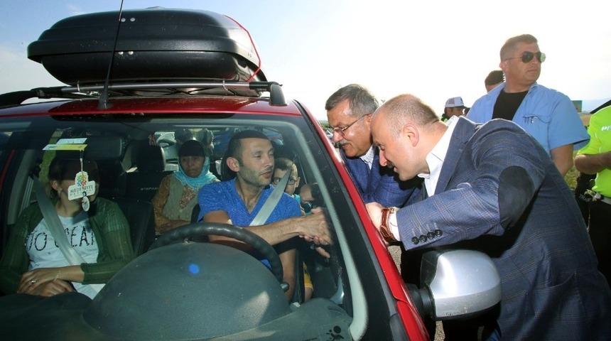 Amasya&rsquo;da bayram trafiği bilan&ccedil;osu a&ccedil;ıklandı