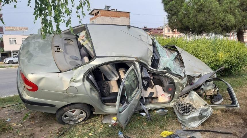 &Ccedil;arşamba&rsquo;da kaza: 3 yaralı