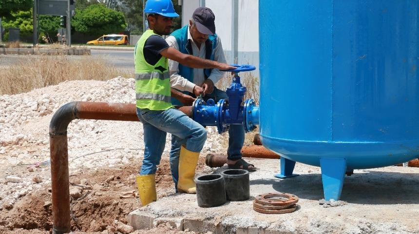 Ak&ccedil;akale&rsquo;de su sorunu &ccedil;&ouml;z&uuml;me kavuştu