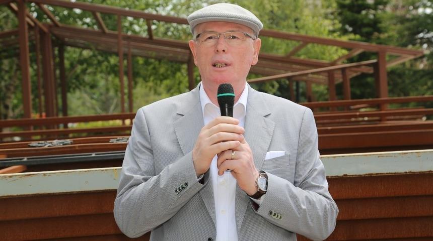 Başkan Kazım Kurt, Park Bah&ccedil;eler iş&ccedil;ileriyle bayramlaştı