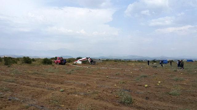 Manavgat'ta eğitim uçağı düştü: 2 ölü, 1 yaralı (2) - Yeniden