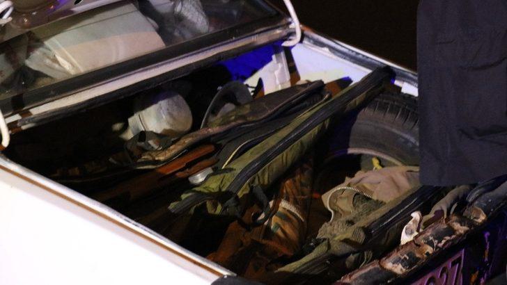 BBP'li başkanın evini kurşunlamışlardı! Araçlarından cephane çıktı! G3