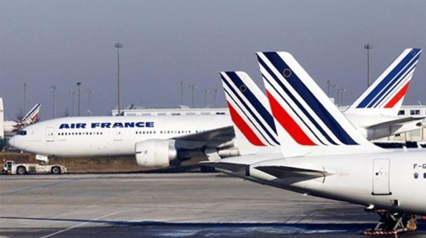 İstanbul'dan gelen Air France uçağında valizde bebek alarmı