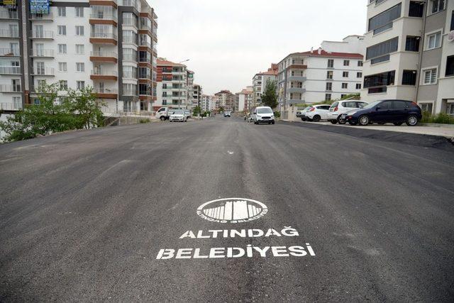 Altındağ’da asfalt atağı
