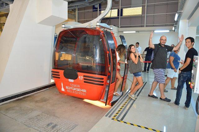 Teleferik, ziyaretçi rekoru kırdı