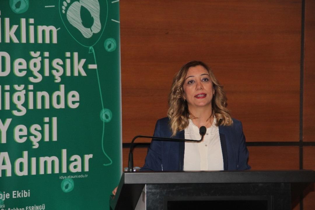 Atat&uuml;rk &Uuml;niversitesi&rsquo;nde &ldquo;İklim Değişikliğinde Atılacak Yeşil Adımlar&rdquo; projesi