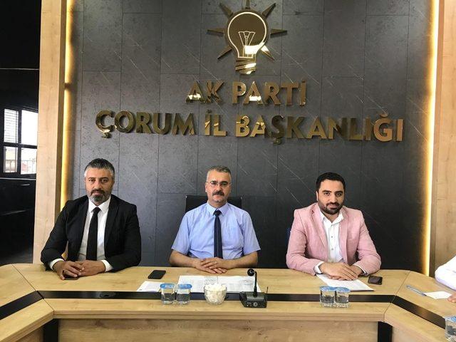 AK Parti’den istişare toplantısı