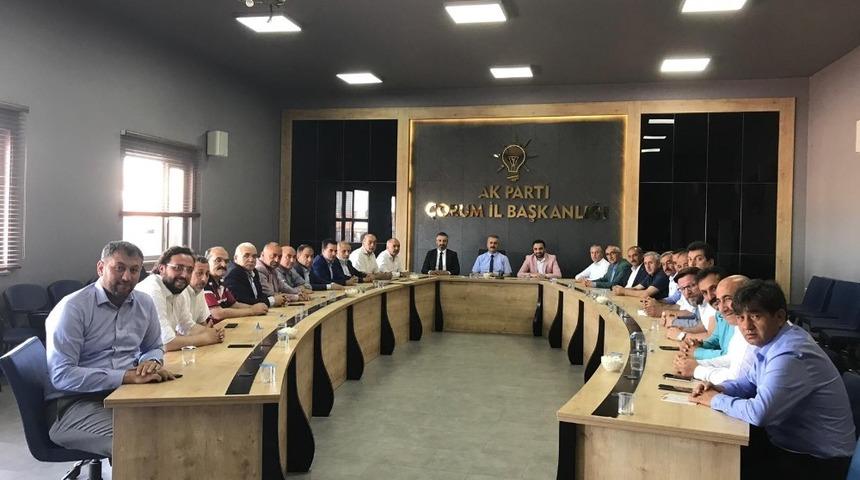 AK Parti&rsquo;den istişare toplantısı