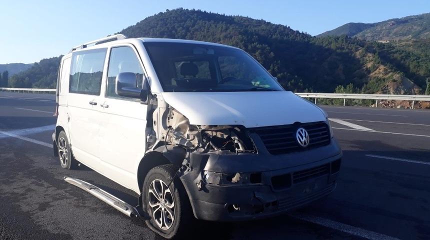 Trafik kazası 5 yaralı