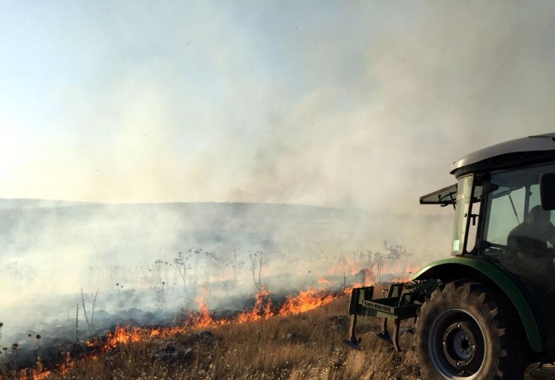 Midyat&rsquo;ta itfaiye ekipleri &lsquo;sıfır yangın&rsquo; i&ccedil;in seferber oldu