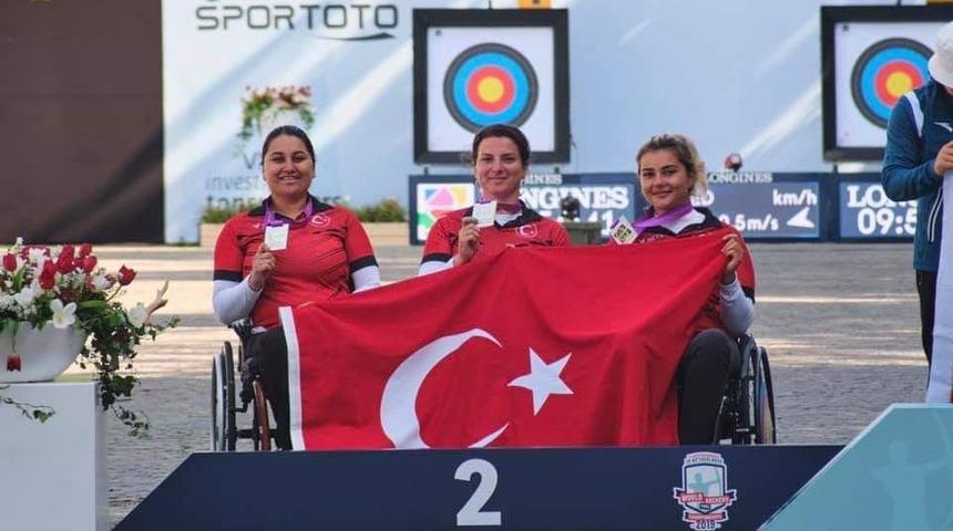 Paralimpik ok&ccedil;ular d&uuml;nya ikincisi oldu