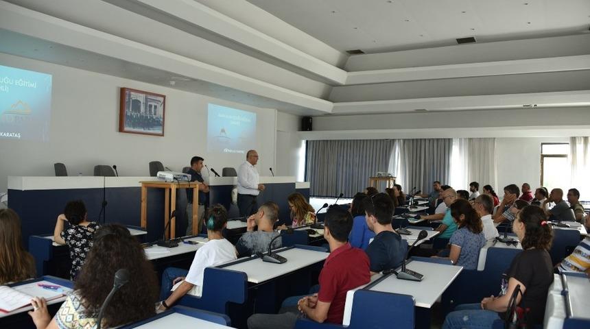 Alan kılavuzluğu eğitimi başladı