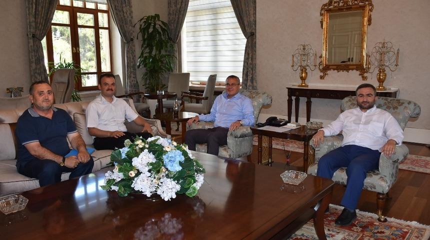 Vali Deniz, MUDER&rsquo;i ağırladı