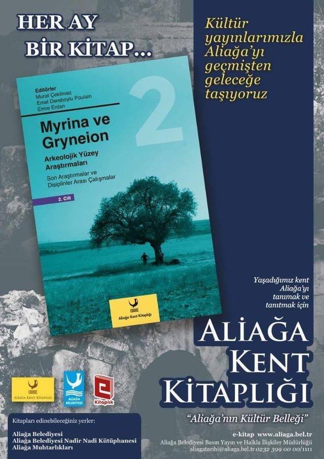 Aliağa Belediyesinin her ay bir kitap kampanyası devam ediyor