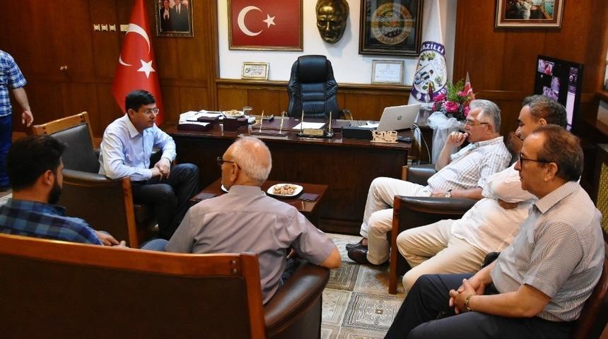 İYİ Partili Arslan’dan Başkan Özcan’a ziyaret