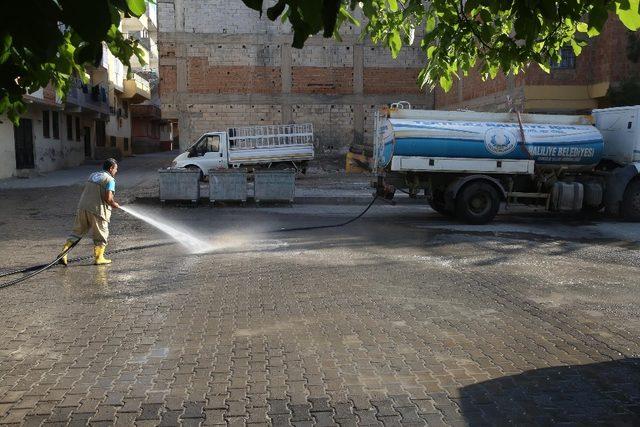 Haliliye Belediyesi ekipleri çalışmalarını sürdürüyor