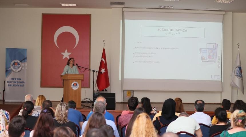 Mersin&rsquo;de hijyen eğitimi