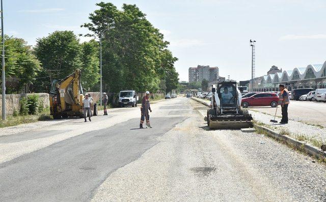 Başkan Ataç çalışmaları yerinde inceledi