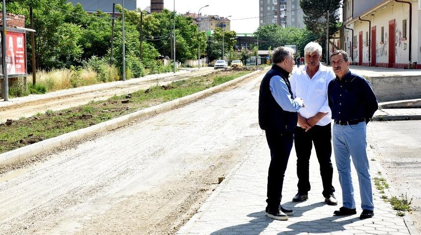 Başkan Ataç çalışmaları yerinde inceledi