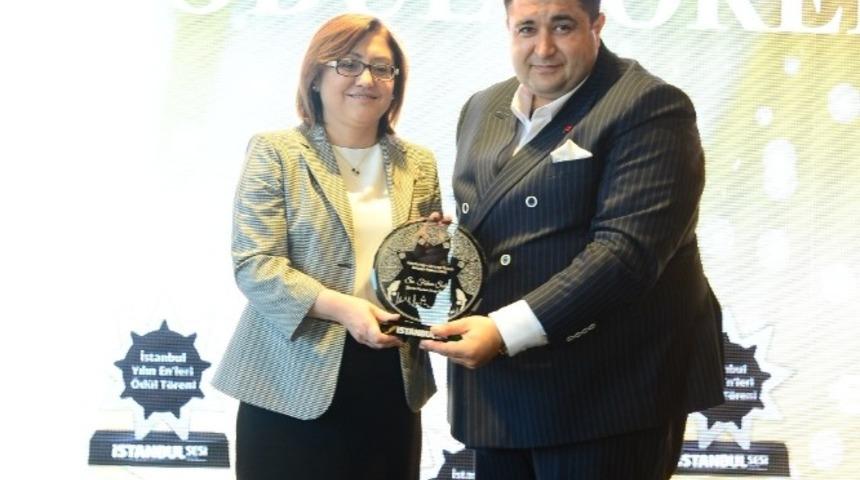 Fatma Şahin&rsquo;e gastronomi &ouml;d&uuml;l&uuml;