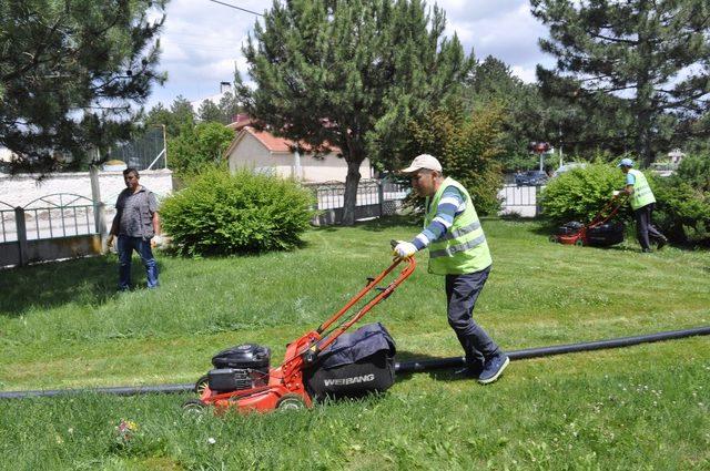 Şuhut’ta çevre düzeleme çalışmaları devam ediyor