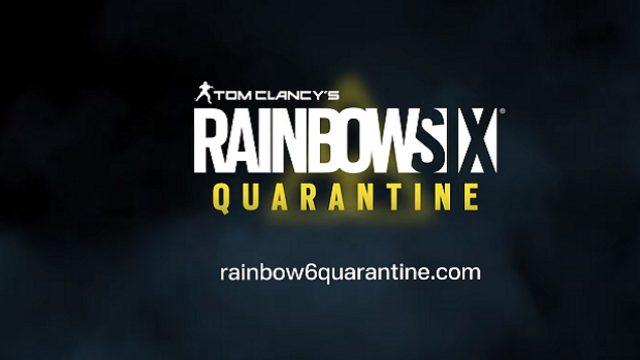 2019: Rainbow Six Quarantine duyuruldu!