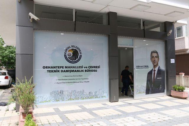 Kartal Belediyesi Orhantepe Bilgilendirme ve Teknik Danışmanlık bürosu açıldı