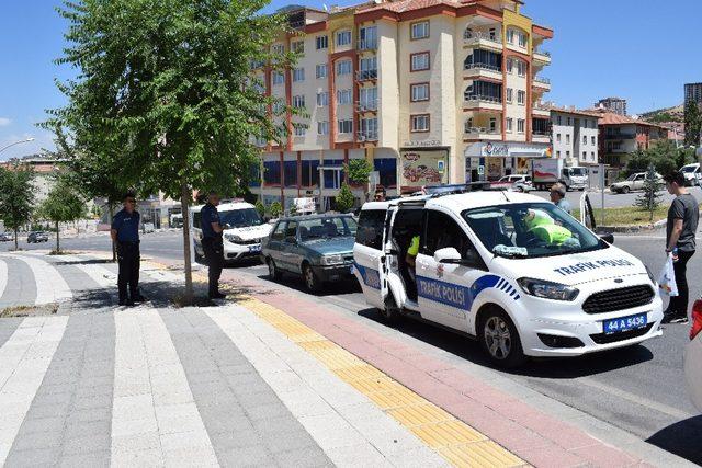 Malatya’da Trafik Kazası: 1 yaralı