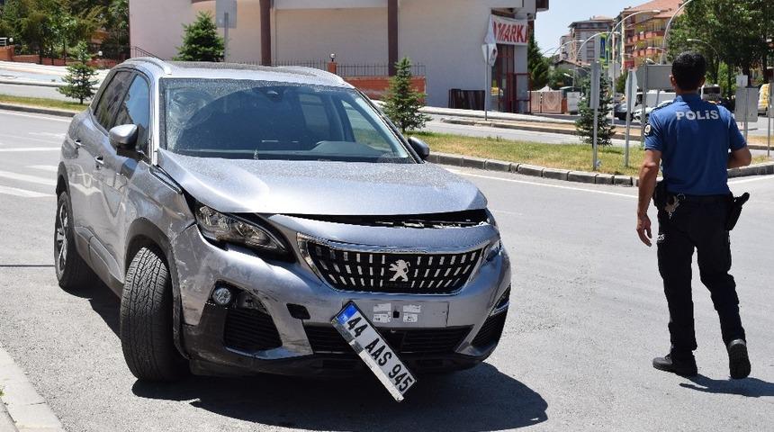Malatya&rsquo;da Trafik Kazası: 1 yaralı