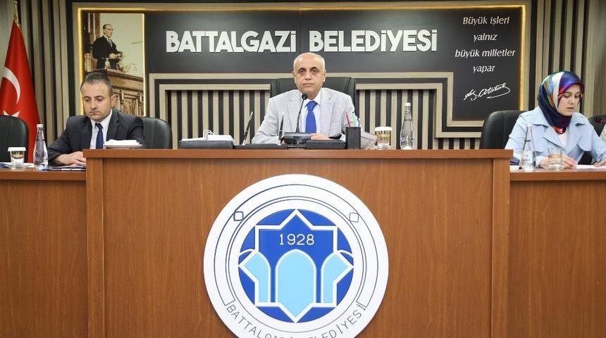 Battalgazi Belediye Meclisi, haziran toplantısını yaptı