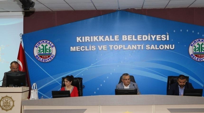 Kırıkkale Belediyesi meclis toplantısı