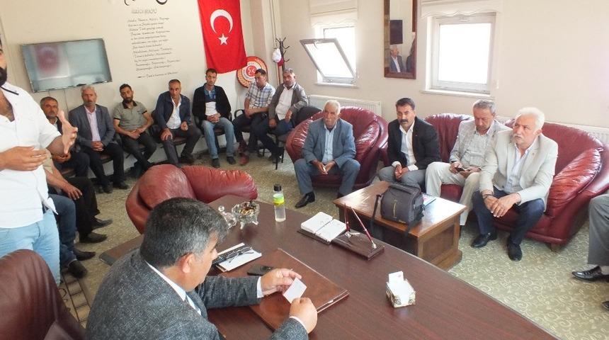 MHP İl Başkanı Demir, Başkan Tutar’ı ziyaret etti